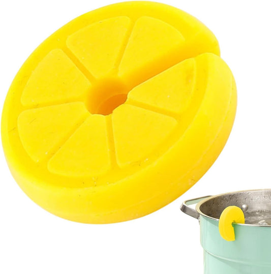 Silicone Pan Lid Lifter Heat Resistant Spill Proof Silicone Holder