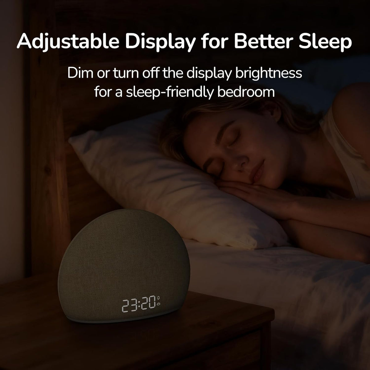 HOUSBAY Sunrise Alarm Clock with Bluetooth Speaker & Radio