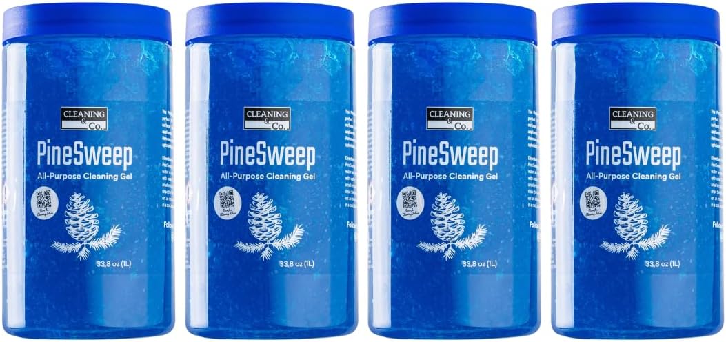 All-Purpose Cleaning Gel with Pine Oil – Multipurpose Household Cleaner for Bathroom, Kitchen, Floors, Laundry & More, 33.8 Fl Oz (Pack of 2)