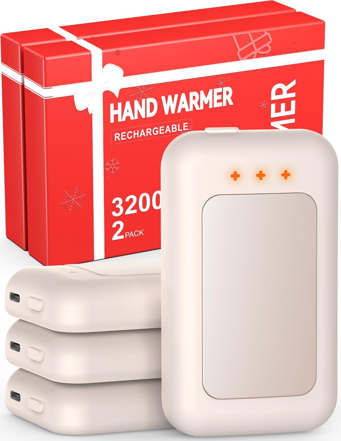Electric Hand Warmers Rechargeable, Rechargeable Hand Warmer, Portable Hand Warmer for Outdoor Camping Hunting Golf Accessories, Gifts for Women Men