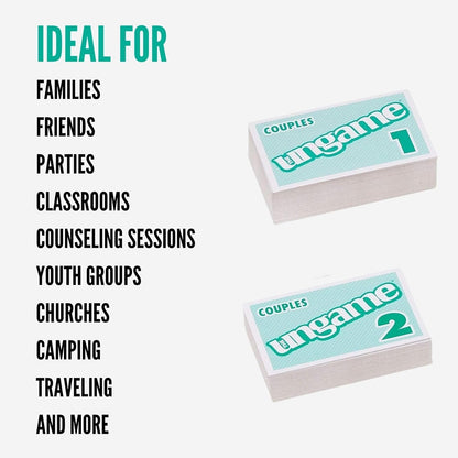 Pocket UNGAME - Seniors Edition - Non-Competitive Card Game for Seniors to Discuss, Share Values & self Express - Take a Walk Down Memory Lane - Age 55+