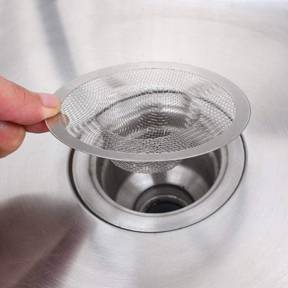 Shower Hair Drain Catcher, Stainless Steel Hair Catcher for Sink Bathroom Tub Drain Hair Catcher By Lechay (2pc)