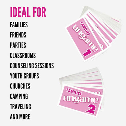 Pocket UNGAME - Seniors Edition - Non-Competitive Card Game for Seniors to Discuss, Share Values & self Express - Take a Walk Down Memory Lane - Age 55+