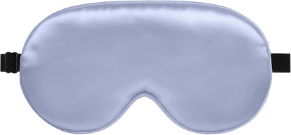 Sleep Mask, Silk Eye Mask for Sleeping with Adjustable Strap, Satin Blackout Sleeping Eye Mask for Men&Women, Comfortable Blindfold Eyeshade for Night Sleep(Black)