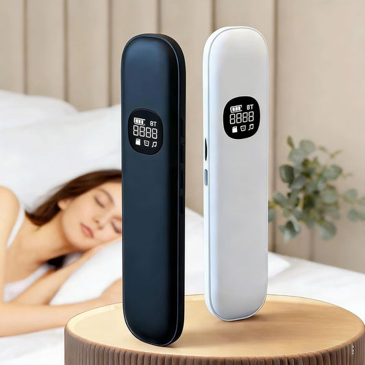 Bone Conduction Pillow Speaker | Under Pillow Bluetooth Speaker for Sleeping Private Sleep Speaker with 11 White Noises TF Card Slot – Ideal for Late-Night Scrolling Without Disturbing Partner