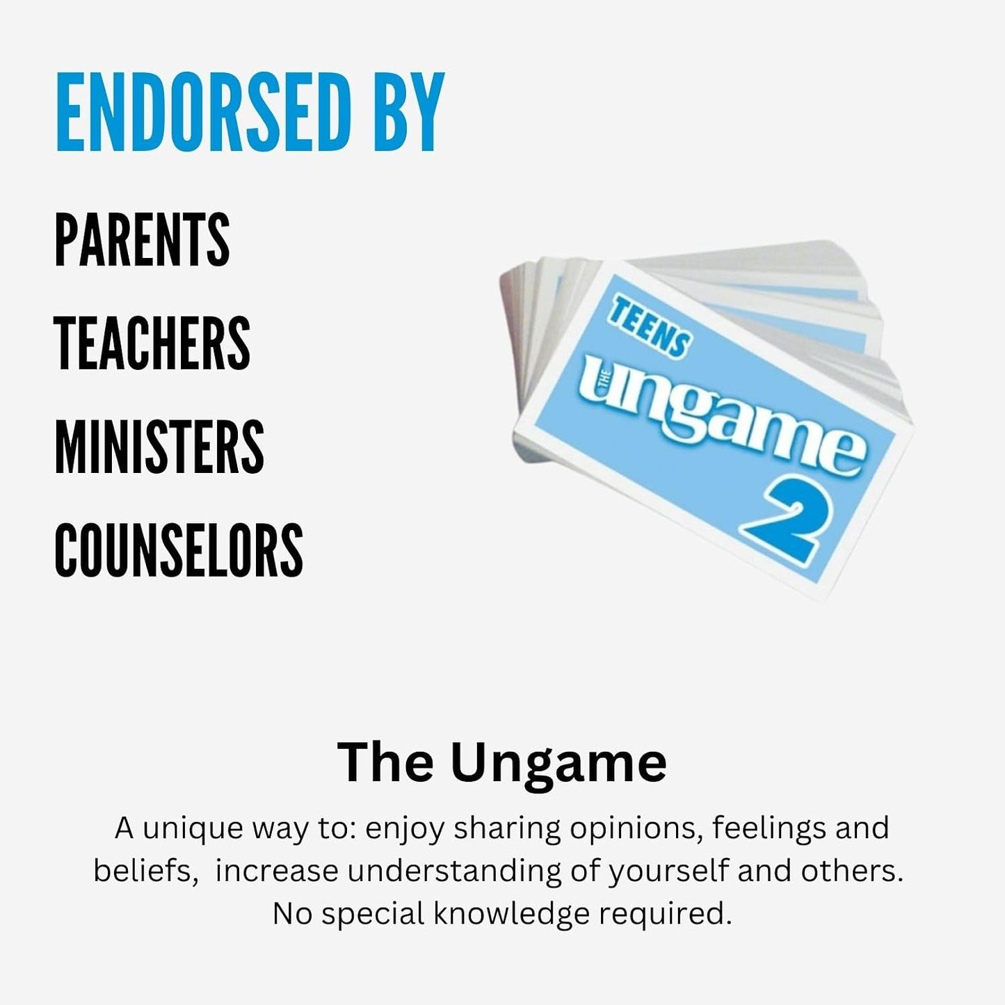 Pocket UNGAME - Seniors Edition - Non-Competitive Card Game for Seniors to Discuss, Share Values & self Express - Take a Walk Down Memory Lane - Age 55+