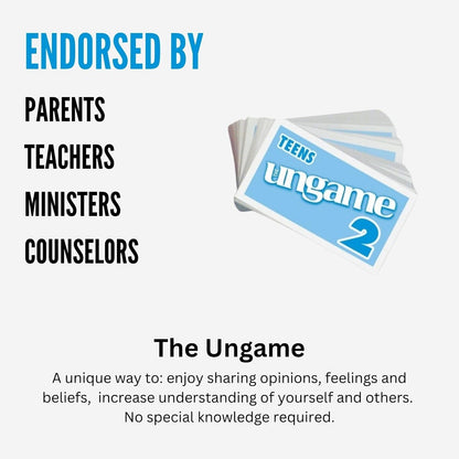 Pocket UNGAME - Seniors Edition - Non-Competitive Card Game for Seniors to Discuss, Share Values & self Express - Take a Walk Down Memory Lane - Age 55+