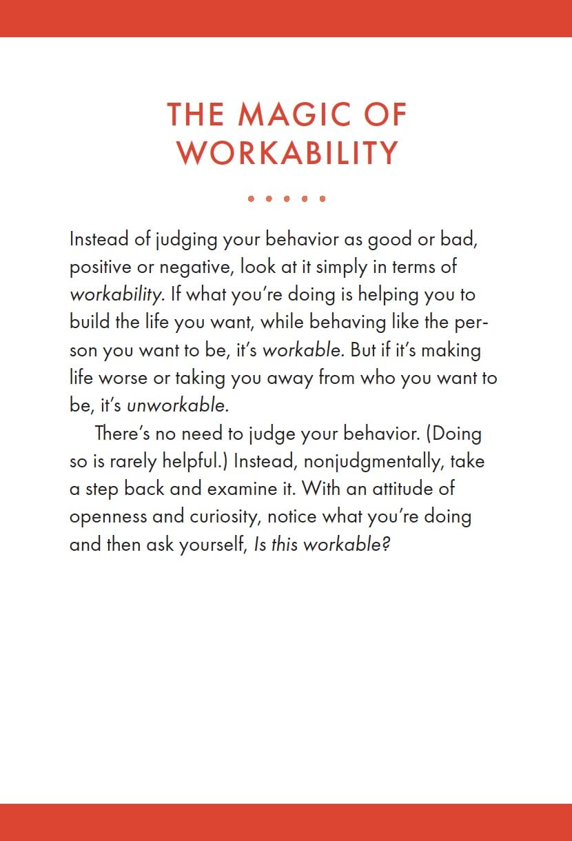 The Happiness Trap Cards: 50 ACT-Based Prompts, Practices, and Reflections to Help You Stop Struggling and Start Living