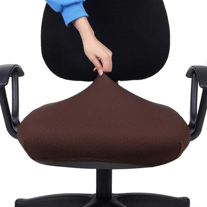 Smiry Office Computer Chair Armrest Covers, 2PCs Anti-dust Arm Rest Pad | Removable Washable Desk Chair Arm Pad Covers, Grey