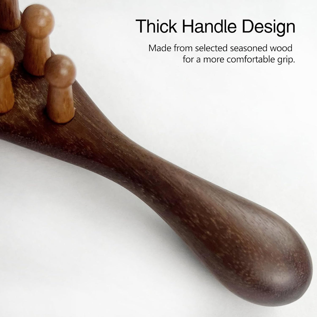 Sandalwood Comb Head Massager for Scalp Stress Relief - Gua Sha Comb for Headache, Neck, and Shoulder Relaxation - Relaxing Presents for Women/Mom/Sisters (1PC), Brown