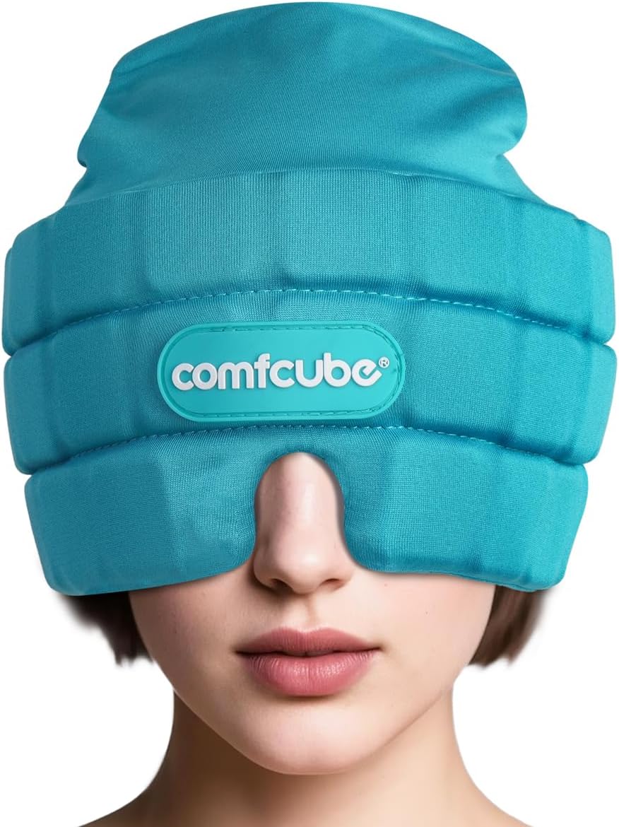 Neck Ice Pack Wrap for Cervical Pain, 2 Hours Long Lasting Cold | Ice Pack for Neck Shoulders Cooling, FSA Eligible, Flexible Cold Pack for Hot Weather, Hot Flashes, Surgery, Swelling