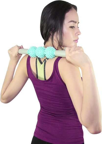 Coolife Fascia Muscle Roller, Cellulite Massager, Fascia Roller Stick
