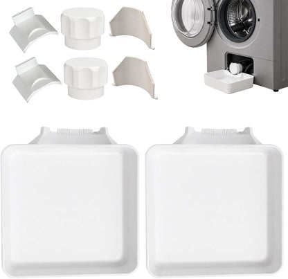 Universal Front-Load Washing Machine Drain Pan，1Pc | Washing Machine Drain Tray, Leak-Proof Water Catch Drainage Tray, Easy Installation for Basements, Apartments, Mobile Homes
