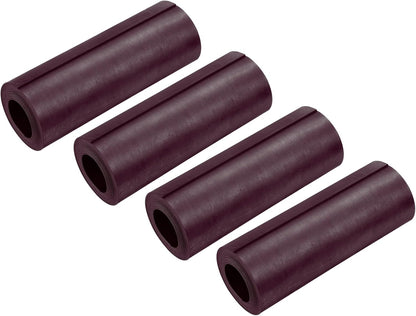 PATIKIL 40" x 4" Magnetic Fireplace Draft Stopper, 4 Pcs Fireplace Vent Cover Indoor Chimney Draft Blocker to Block Cold Air Prevent Heat Loss, Black Brown