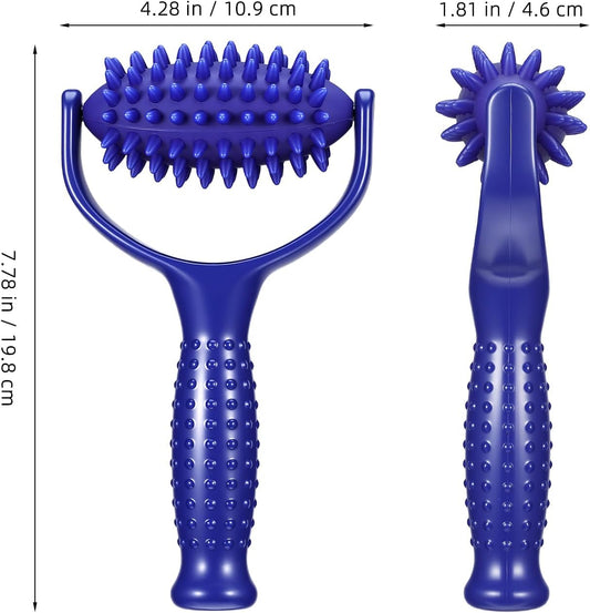 Lurrose Handheld Spiky Massage Ball Roller for Deep Tissue Release | Myofascial Release, Fascia Release Tool for Neck, Back, Leg & Deep Tissue Massage, Body Relaxation, Muscle Pain Relief