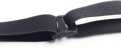 Bed Sheet Straps Adjustable,Metal Fasteners,6 Sides for Full,Queen,King Twin,Any Size Bed (Black)