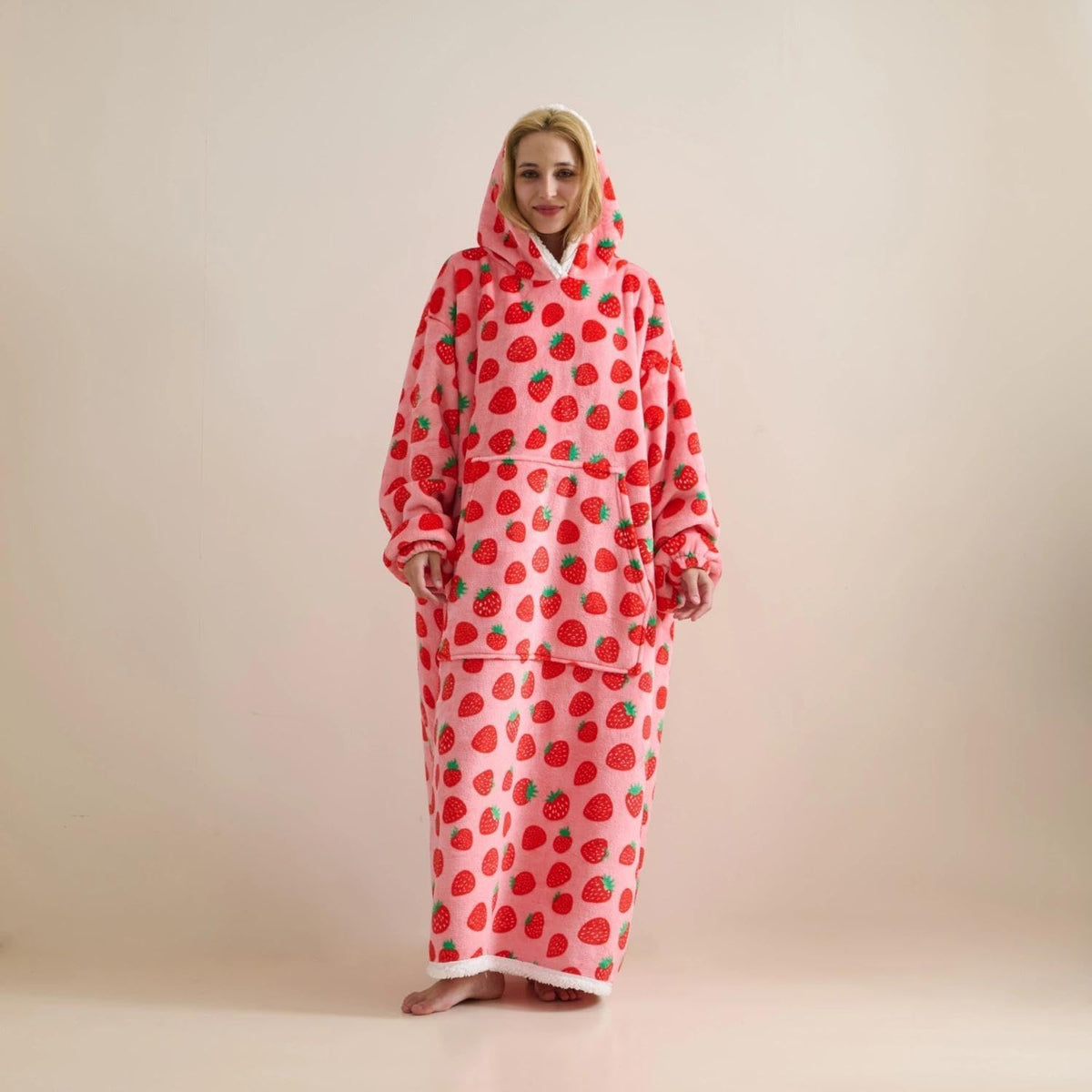 Wearable Blanket Sweatshirt - Warm and Cozy Giant Blankets Hoodie