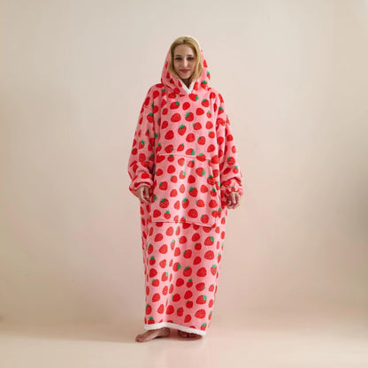 Wearable Blanket Sweatshirt - Warm and Cozy Giant Blankets Hoodie