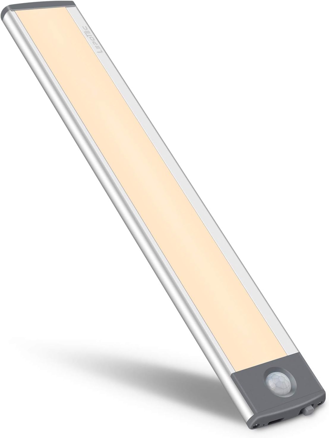 LED Motion Sensor Cabinet Light,Under Counter Closet, Wireless USB Rechargeable Kitchen,54-LED Battery Powered Operated Light, for Wardrobe,Closets,Cabinet,Cupboard