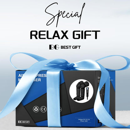 Fathers Day Dad Gifts for Husband, Men, Mom, Wife, Women, Her Him, Mothers Day, Christmas, Valentines Day Air Compression Massager with Heat for Comprehensive Leg and Foot Therapy, Helpful for Relax