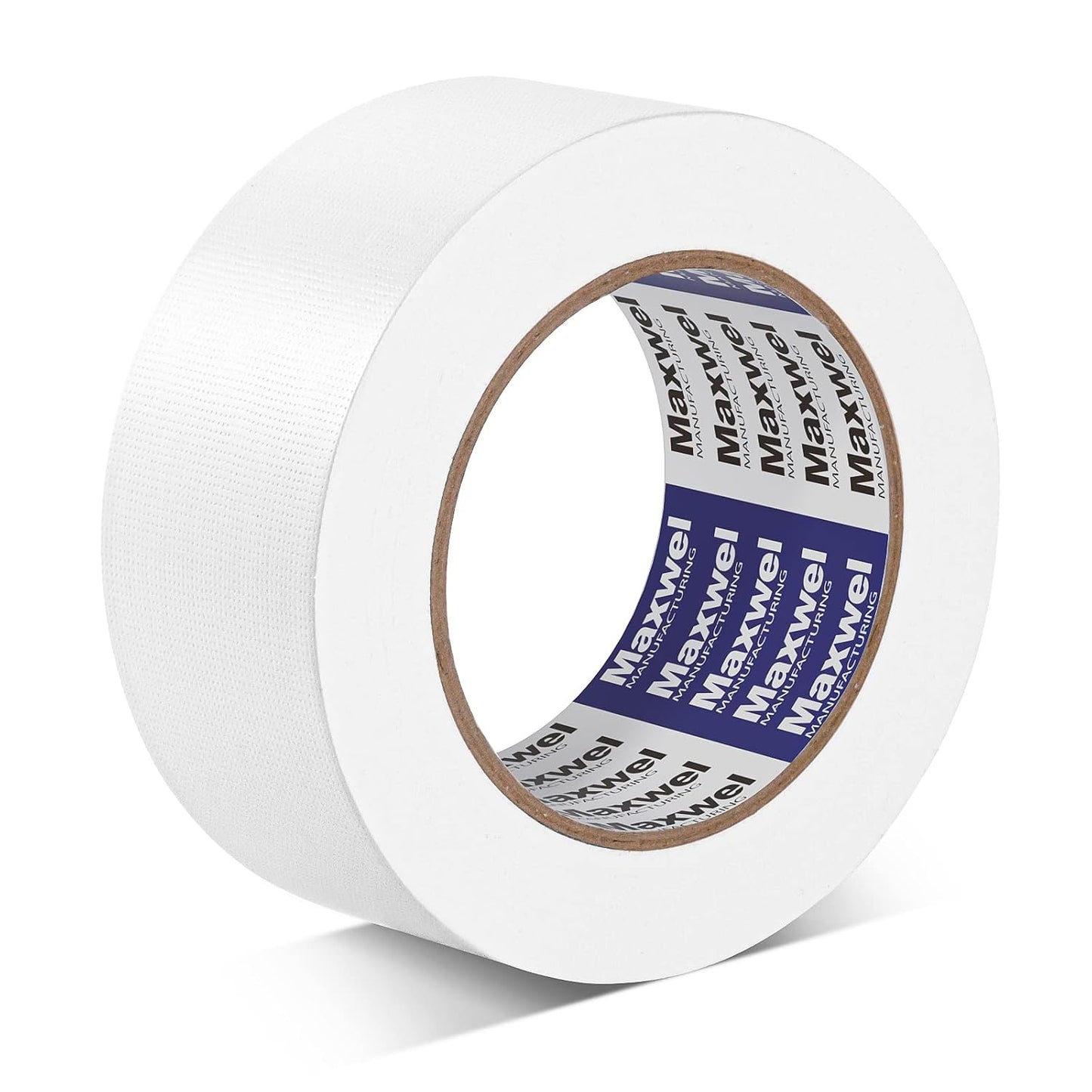 Duct Tape White Heavy Duty Waterproof Duct Tape for Home Repair | 1.88" 35 Yds No Residue, Strong Adhesive, Tearable for Multi Purpose Indoor Outdoor Use, Vehicle Repairs, DIY, Emergency Fix