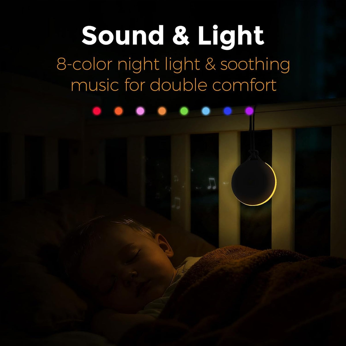 Gianna Portable Sound Machine for Baby Sleep