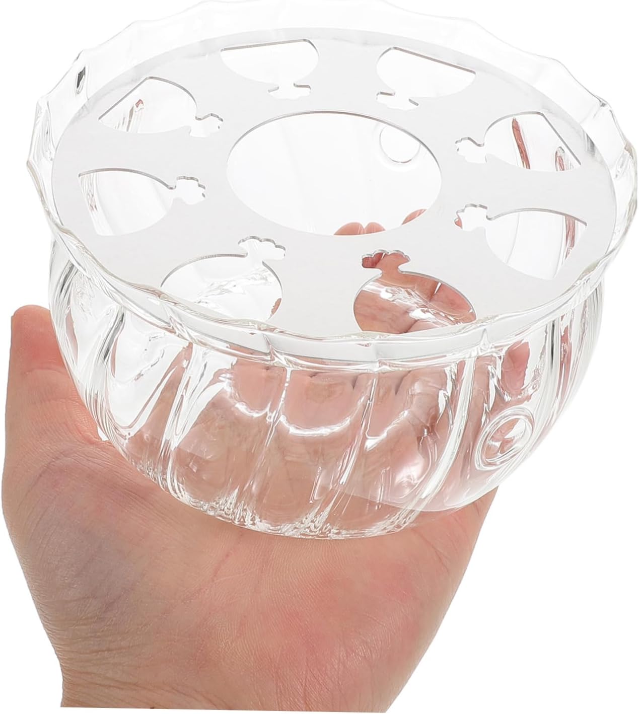 OUNONA Glass Tea Kettle Warmer Candle Base Multi-use Teapot Heater for Tea and Soups Easy to Clean Decorative Stand for Use