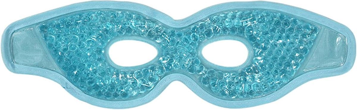 Cold Cooling Eye Mask Hot Cold Compress Eye Mask, Easy to Use,with Eye Holes, Reusable Gel Bead Eye Mask for Eye Bags,Relax,Women, Violet