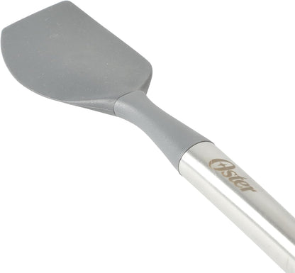 Oster Chadswyck 8” Can Opener, Stainless Steel Manual Can Opener with Soft Grip Handles, Smooth Edge Cutting, Dishwasher Safe