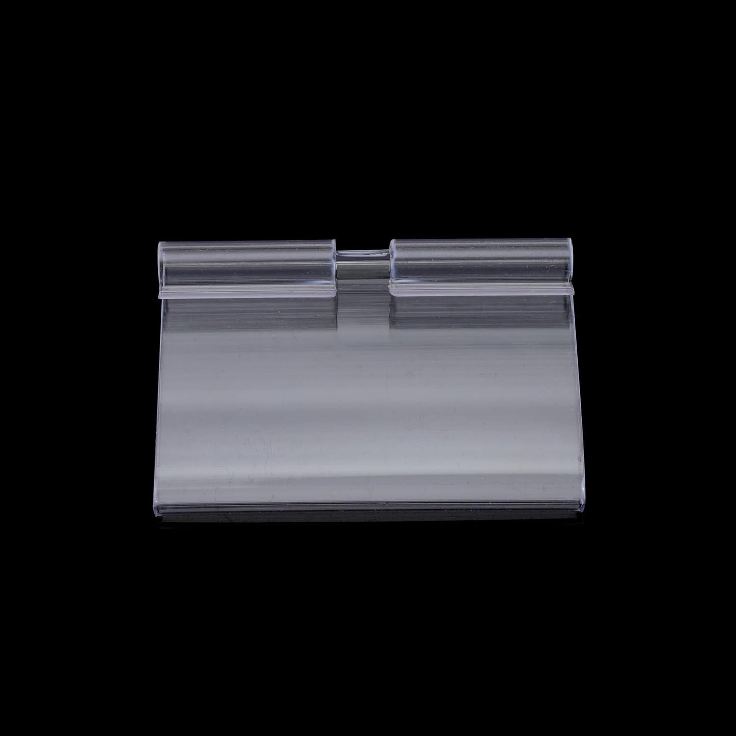 50pcs Labels for Storage Bins Plastic Label Clip, Basket Labels Clip On Wire Shelf Price Label Holder Merchandise Sign Display Holder, 50pcs Label Insert Included (1.96IN*1.65IN)