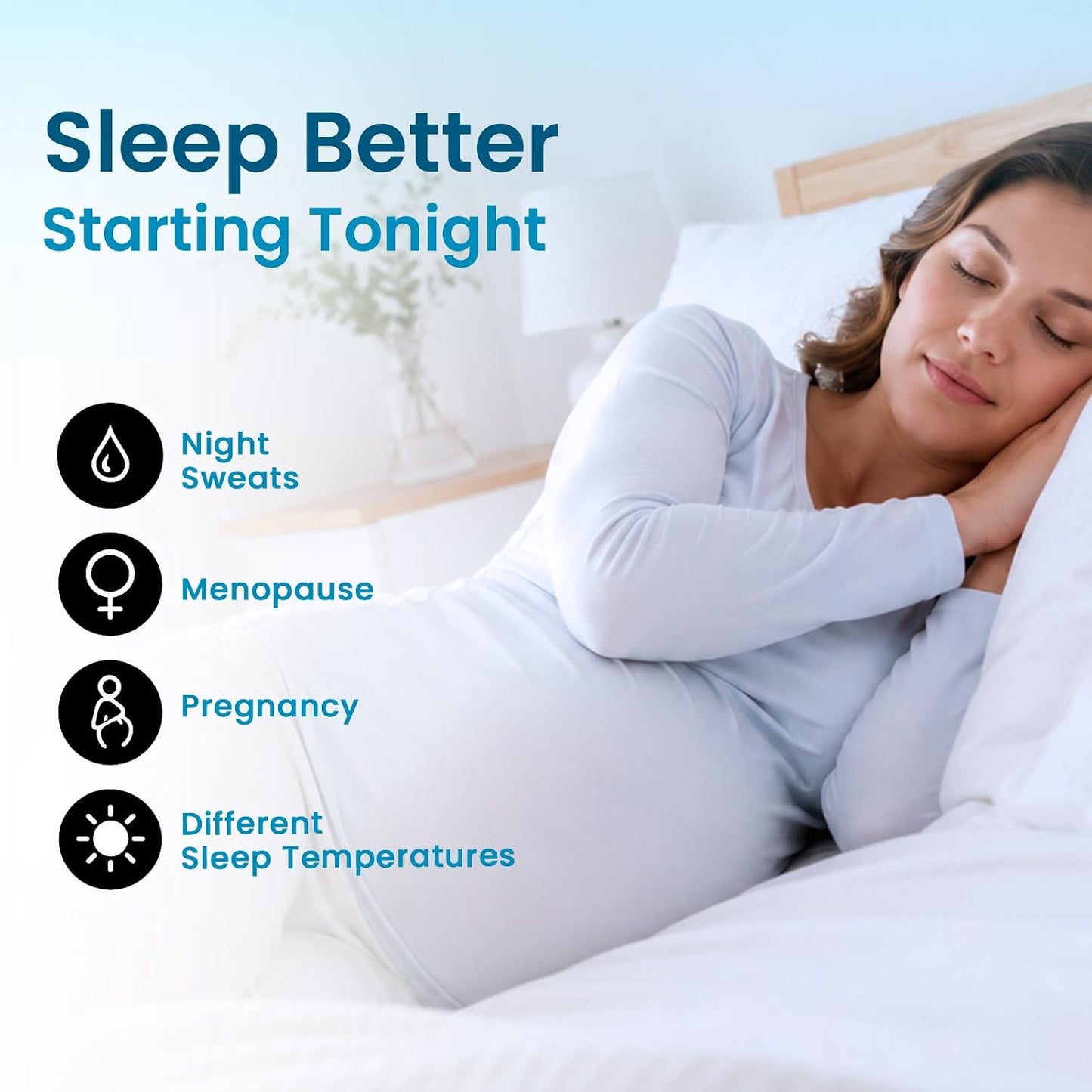 B10 Bed Cooling System Twin - Cooling Mattress Pad for Hot Sleepers | Beat night sweats without breaking the bank - 100% cotton cooling mattress topper, cools 7-12°F, 4 speeds & remote.