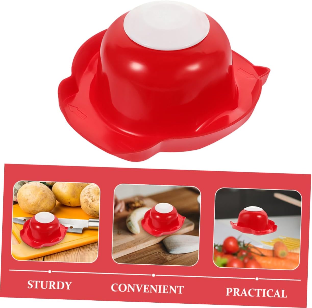 Vegetable Slicer Finger Protector Food Safety Holder for Mandolin Grater Cutting Guard Kitchen Tool Cut Finger Guard for Onion Potato and Fruit Slicing