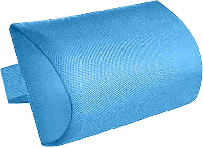 Chaise Lounge Neck Support Pillow with Adjustable Strap,Ergonomic Headrest Pillow Portable Bolster Cushion for Patio Backyard Beach Pool Garden Recliner (Orange)