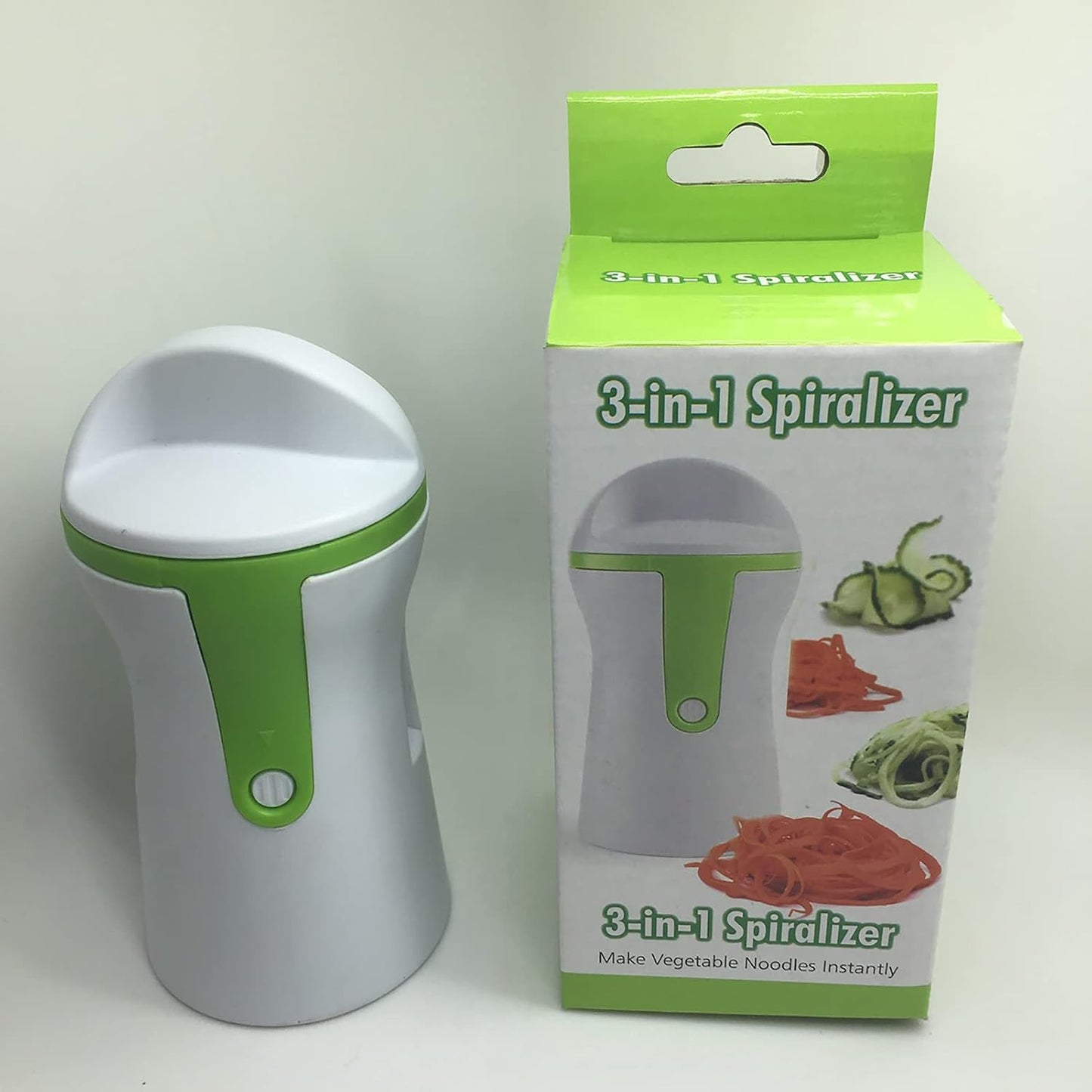 Vegetable Spiralizer, Spiral Veggle Slicer, Handheld | Zucchini Noodle Maker, Spiral Vegetable Cutter, For Zucchini, Squash, Cucumbers, Carrots, Veggie Spaghetti Pasta Noodles