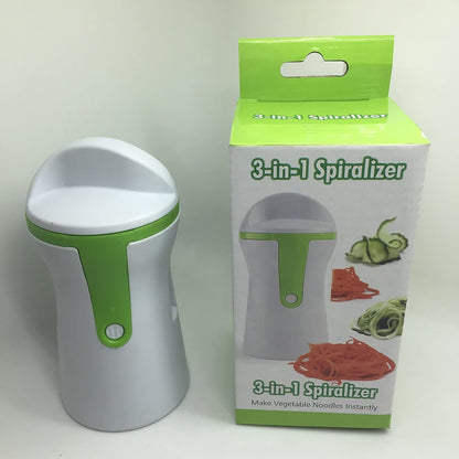 Vegetable Spiralizer, Spiral Veggle Slicer, Handheld | Zucchini Noodle Maker, Spiral Vegetable Cutter, For Zucchini, Squash, Cucumbers, Carrots, Veggie Spaghetti Pasta Noodles