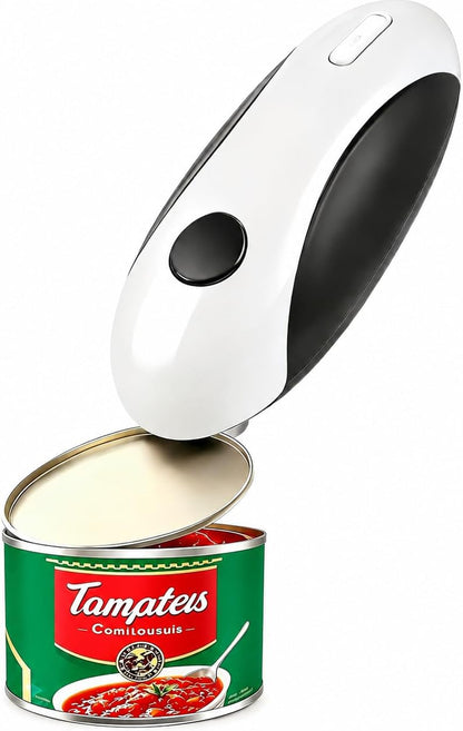 NOTUSIUY Rechargeable Auto Electric Can Opener, Hands-Free Smooth Edge, One-Touch Safe Opener for Seniors, Ideal Kitchen Gift