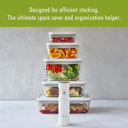 For food to stay fresh up to 5X longer, pump required (not included).