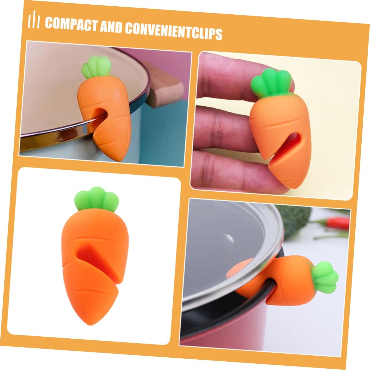 Cabilock Silicone Spill Stopper Lid Cover Pot Lid Riser for Efficient Cooking Boil over Prevention Aid