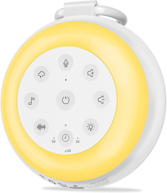 MEGATEK Portable Sound Machine, White Noise Machine for Sleeping