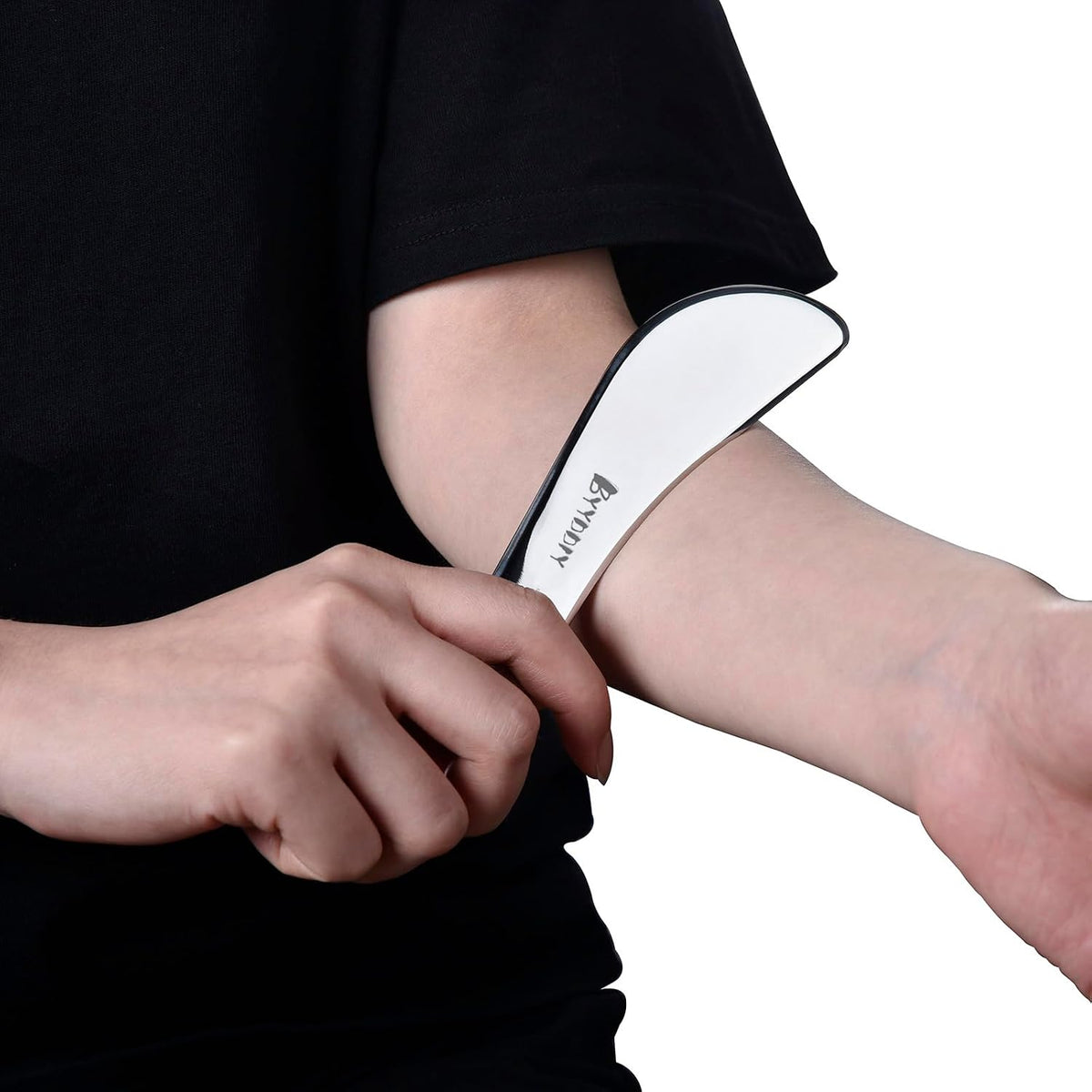 BYYDDIY Gua Sha Trigger Point Massage Tool -Thumb Protector,Deep Tissue Massage,Muscle Scraper Tool (T)