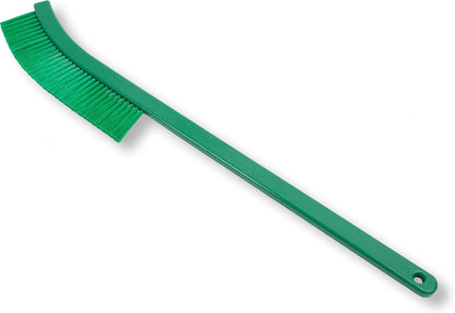 SPARTA Plastic Narrow Radiator Brush for Dusting Between Radiators, Vents, And Ducts, 24 Inches, Green
