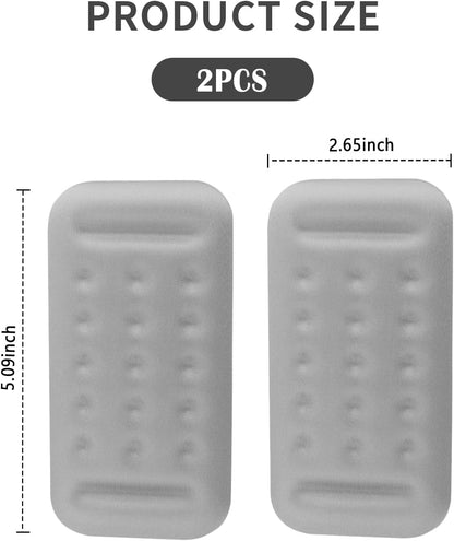 2PCS Car Arm Rest Elbow Pads,Comfortable Car Arm Rest Cushion with Memory Foam Pad for Arm Support,Universal Car Door Armrest Pad Car Interior Accessories (Black)