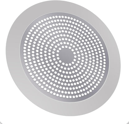 Shower Hair Drain Catcher, Stainless Steel 5.7in Bathtub Drain Protector | Wide rim design for tight bathtub adhesion,easy to clean and trap hair effectively,ideal for families with pets and long hair