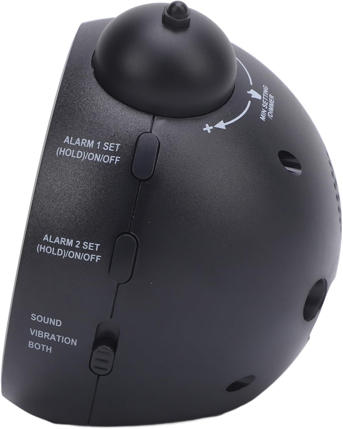 Ymiko Alarm Clock with Bed Shaker Volume Vibrating Bed Shaking Alarm Clock for Sleepers Deaf Hard of Hearing