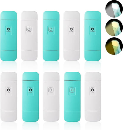 KunHe USB Rechargeable Book Light Bulk for Reading at Night in Bed LED Reading Lights with Clip for Kids & Adults Bulk Gift for Book Lovers