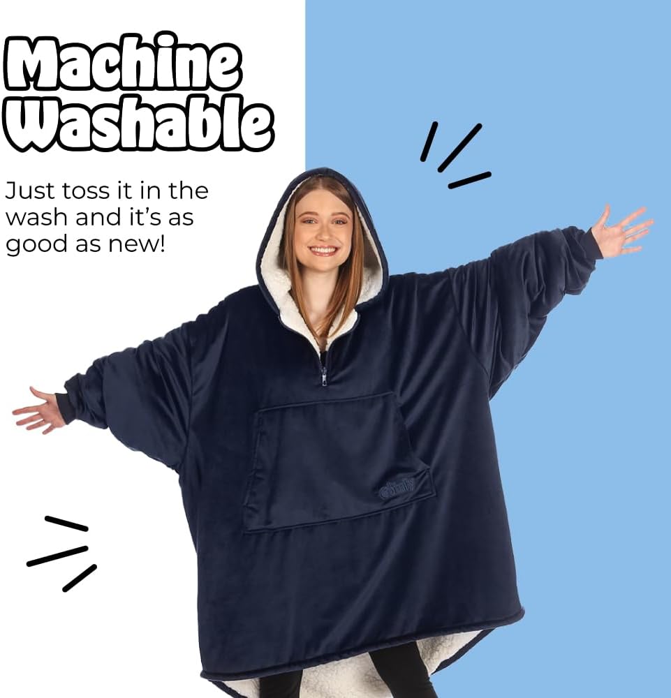 THE COMFY Original | Shark Tank | Patented | Sherpa Wearable Blanket Hoodie