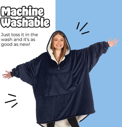 THE COMFY Original | Shark Tank | Patented | Sherpa Wearable Blanket Hoodie