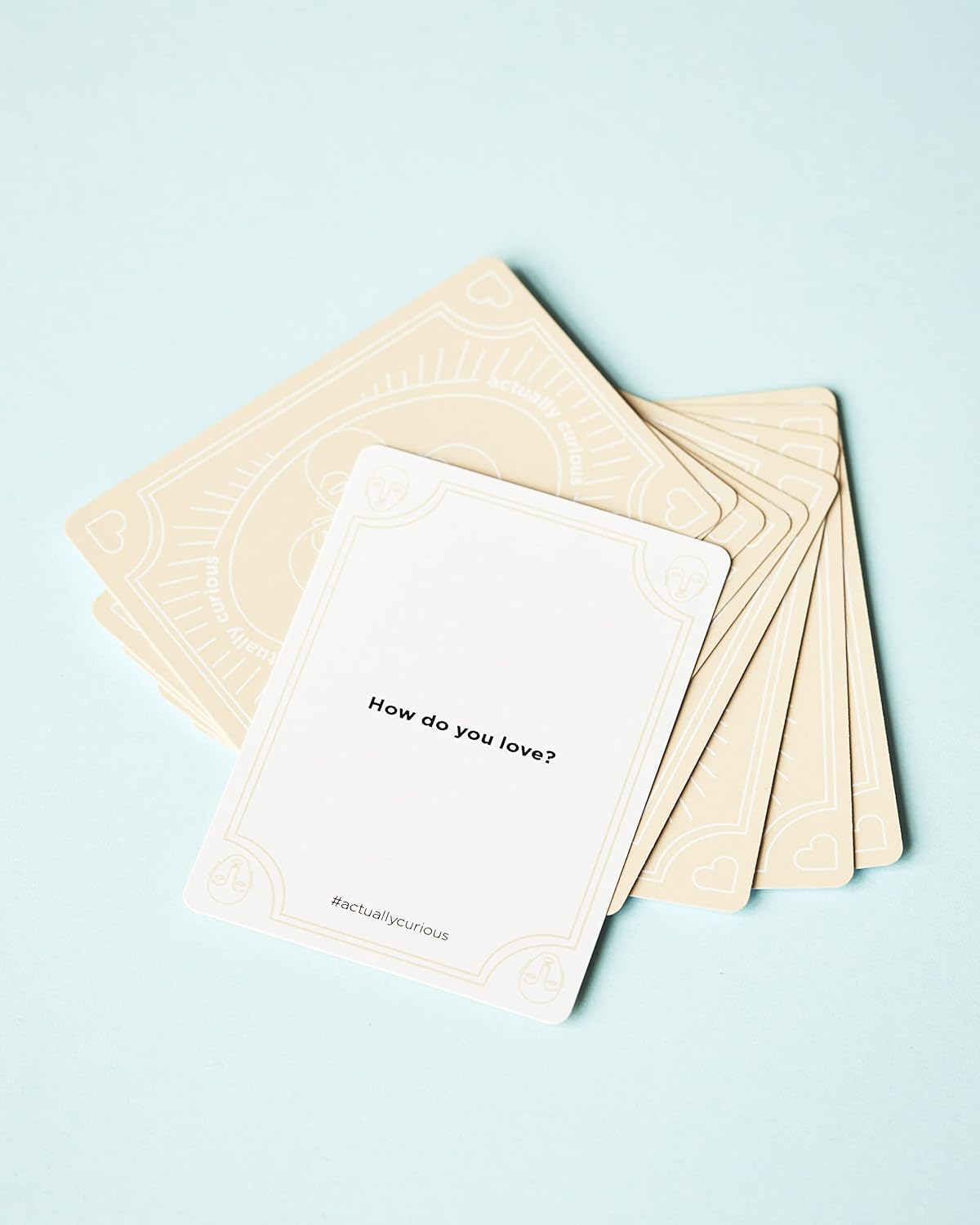 Actually Curious The Original Curiosity Edition - Team Building Games for Work, Activities for Teens, Family Game Night, Conversations with Friends, Couples Gifts - 52 Deep Conversation Cards