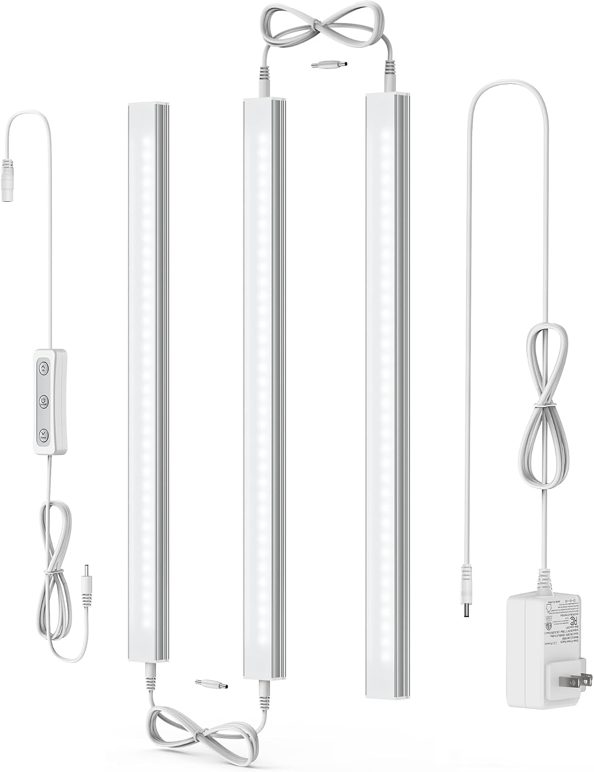 Motion Sensor Cabinet Lighting, 4500K Daylight, 3 Pack 12 inch Linkable