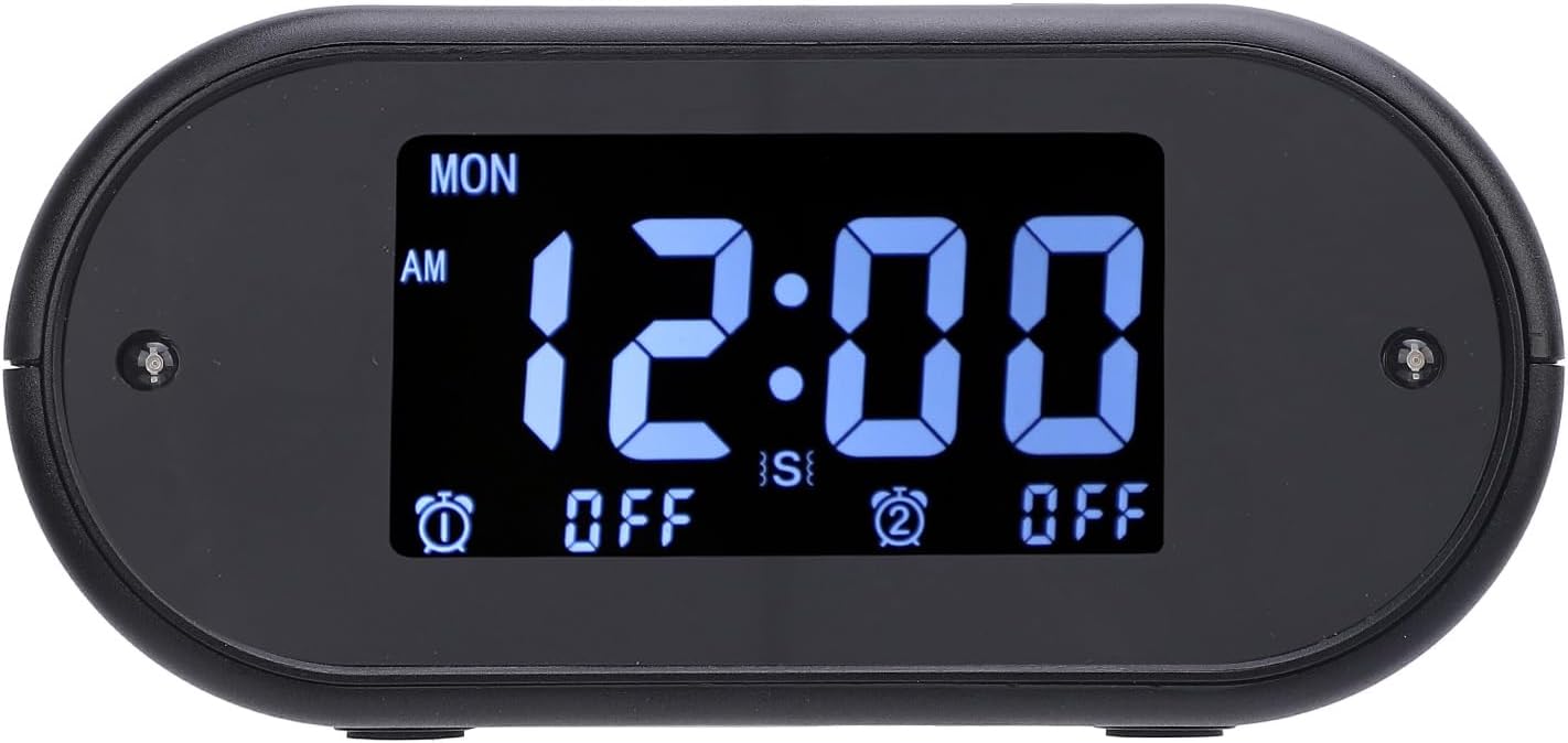 ZJchao Large Alarm Clock Bed Shaker Dual Vibrating Alarm Clock Heavy Sleepers